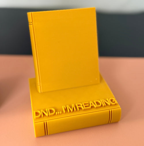 "DND... I'm Reading" Phone Stand | Aesthetic Desk Phone Holder