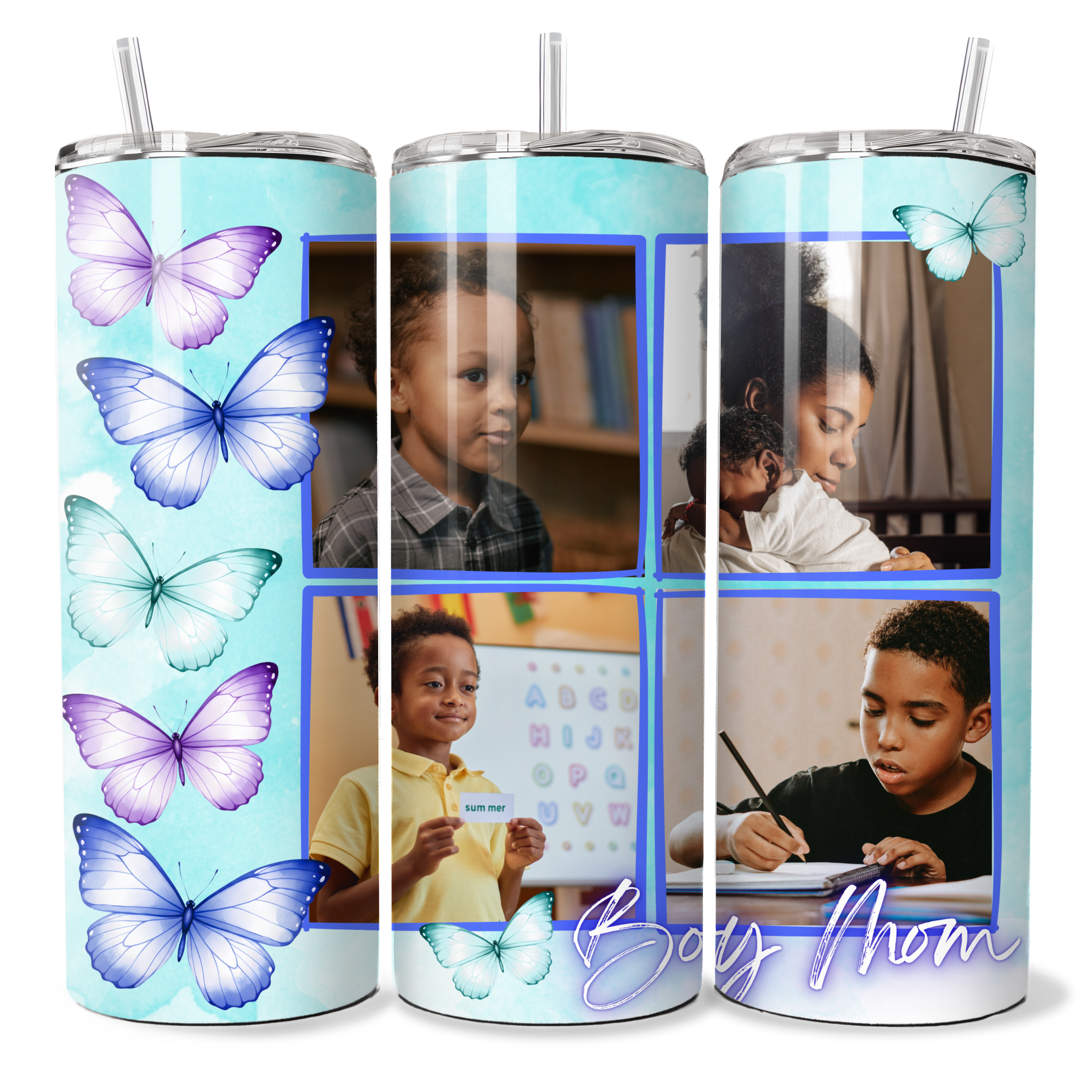 Mother's Day - Boy Mom - 20 oz Tumbler