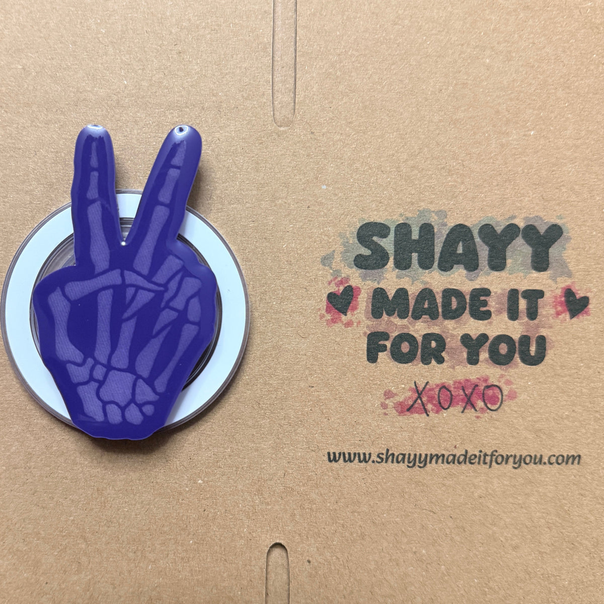 Skeleton Peace ✌🏽 Popgrip