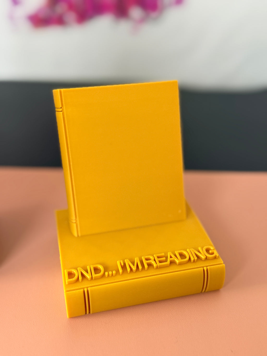 Booked & Busy Desk Set | FULL 4 PC SET | Pen Holder, Phone Stand, Tray, Giant Paper Clip Bookmark