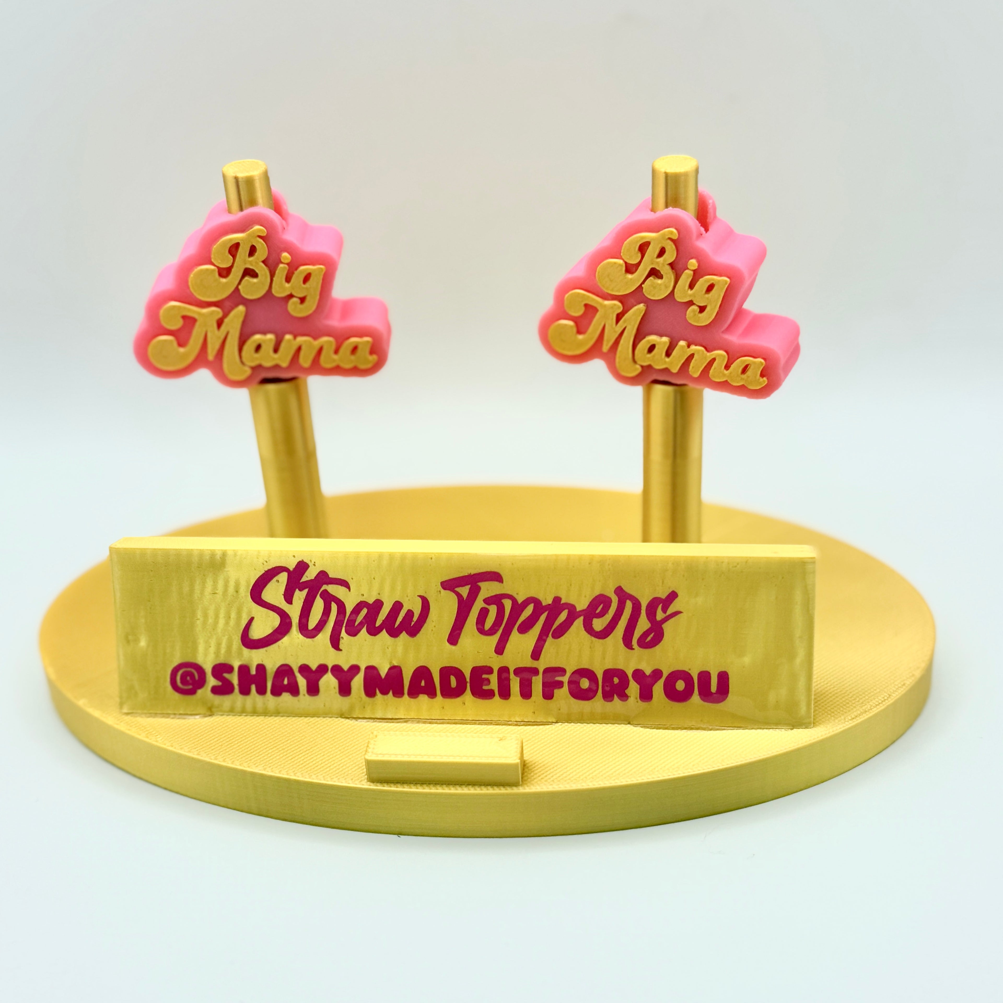 Big Mama Straw Topper