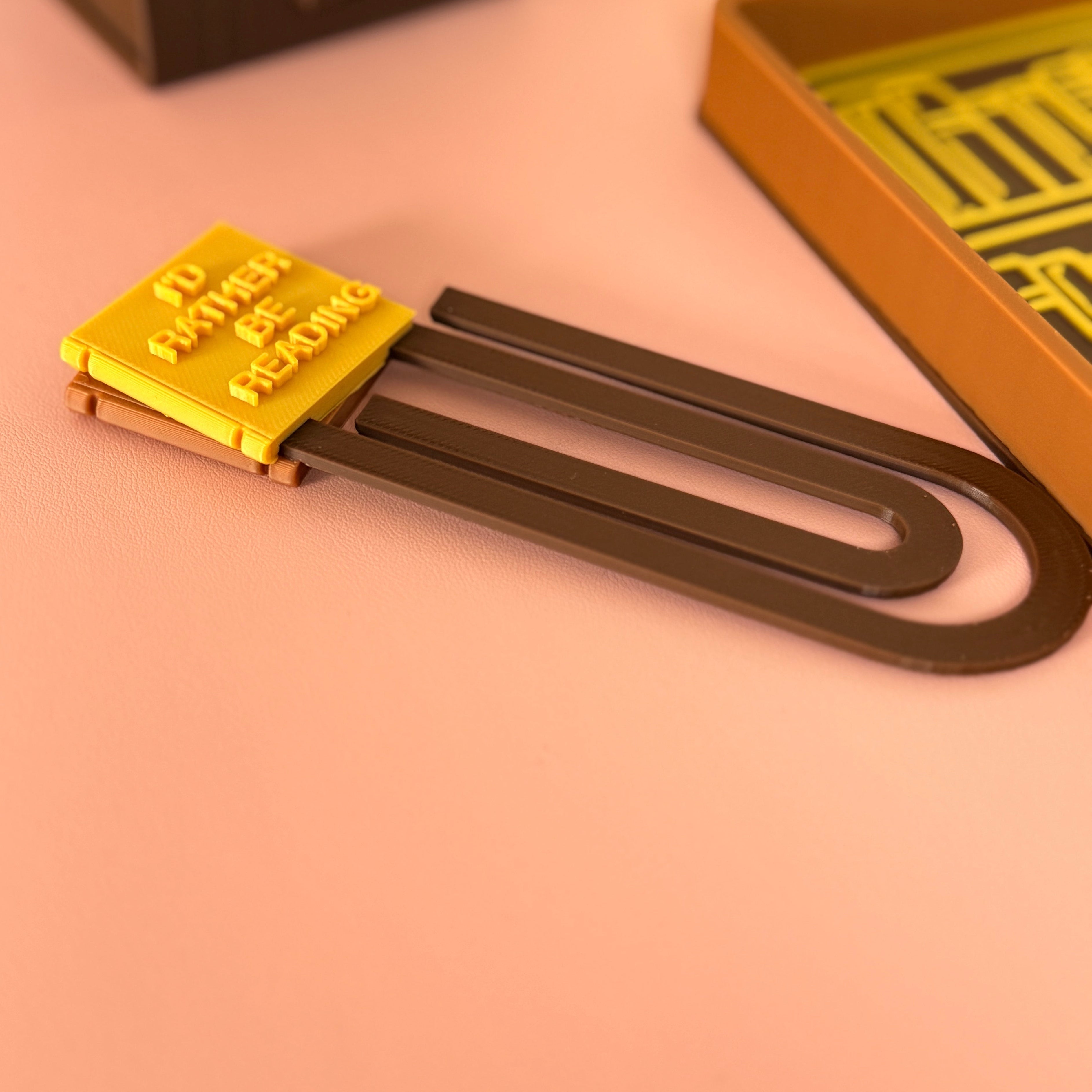 Oversized Paper Clip | Aesthetic Desk Accessory for Readers