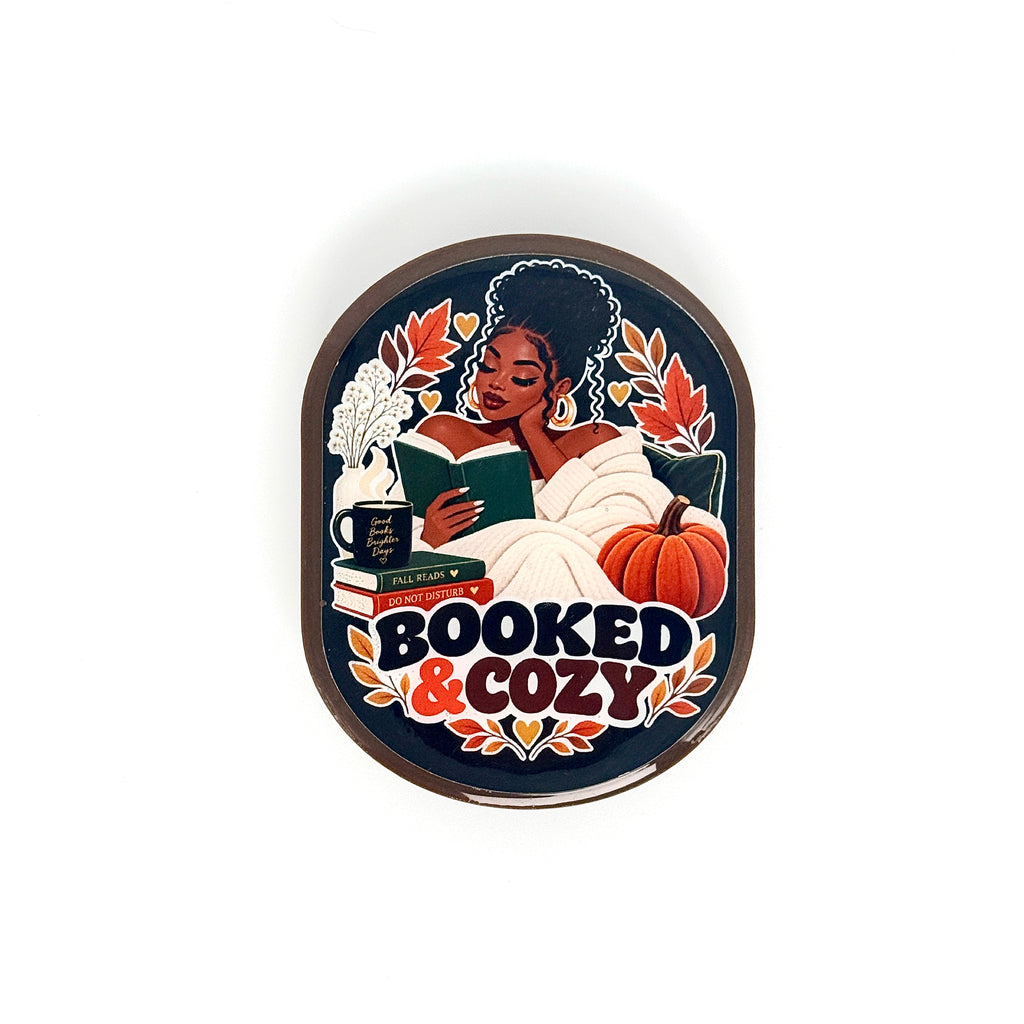 Booked & Cozy (Oval) Popgrip