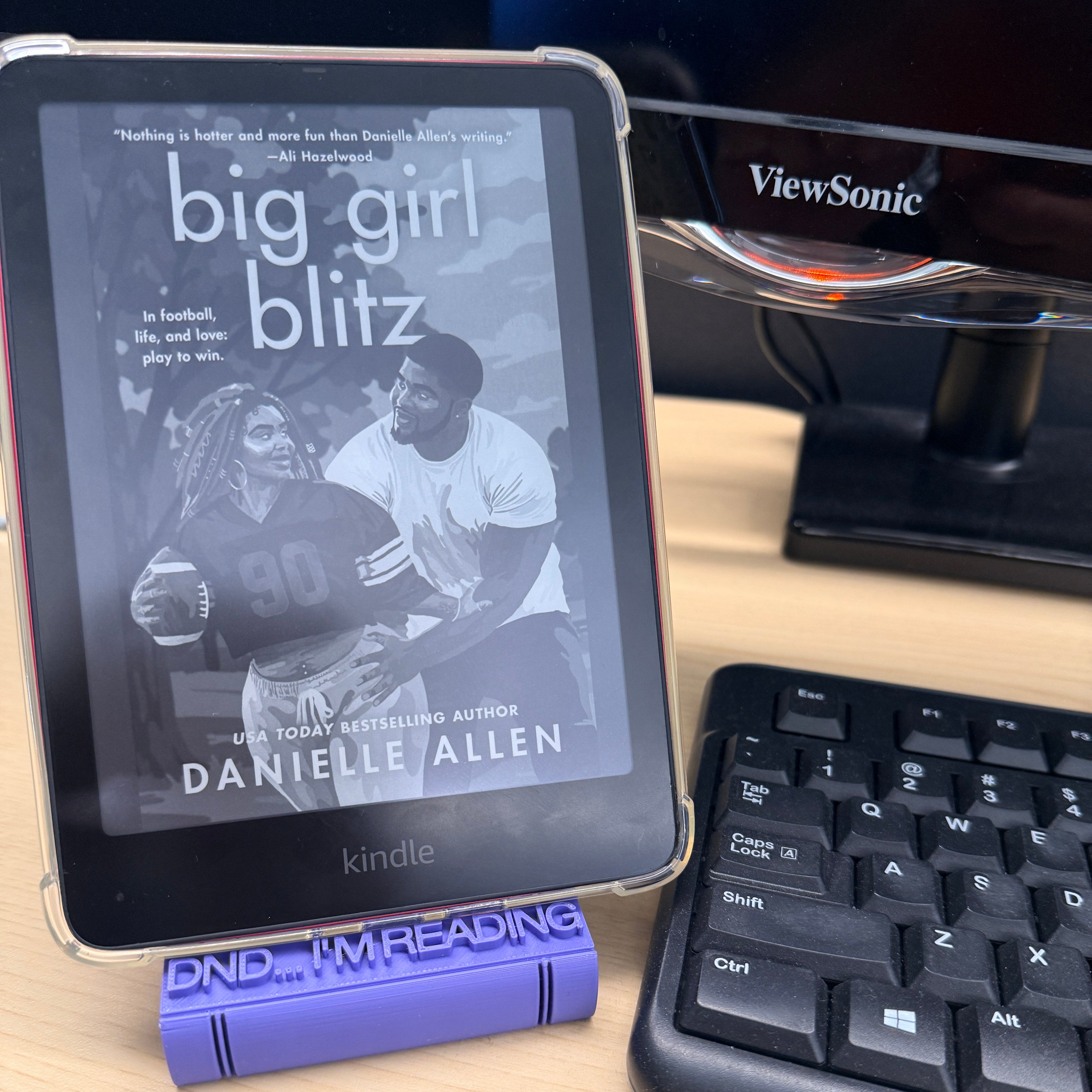 Kindle & Phone Stand | DND... I'm Reading