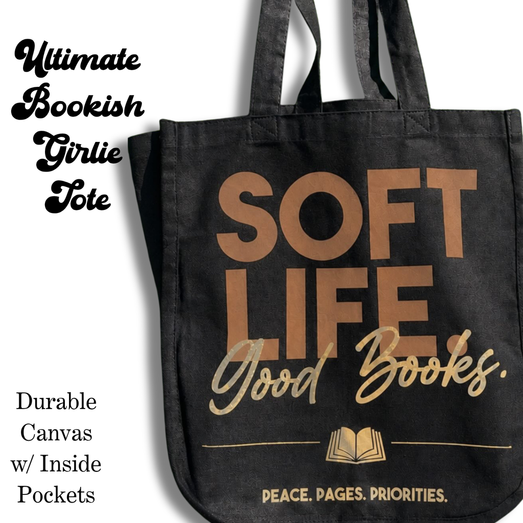 Soft Life, Good Books Tote