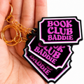 Book Club Baddie Keychain
