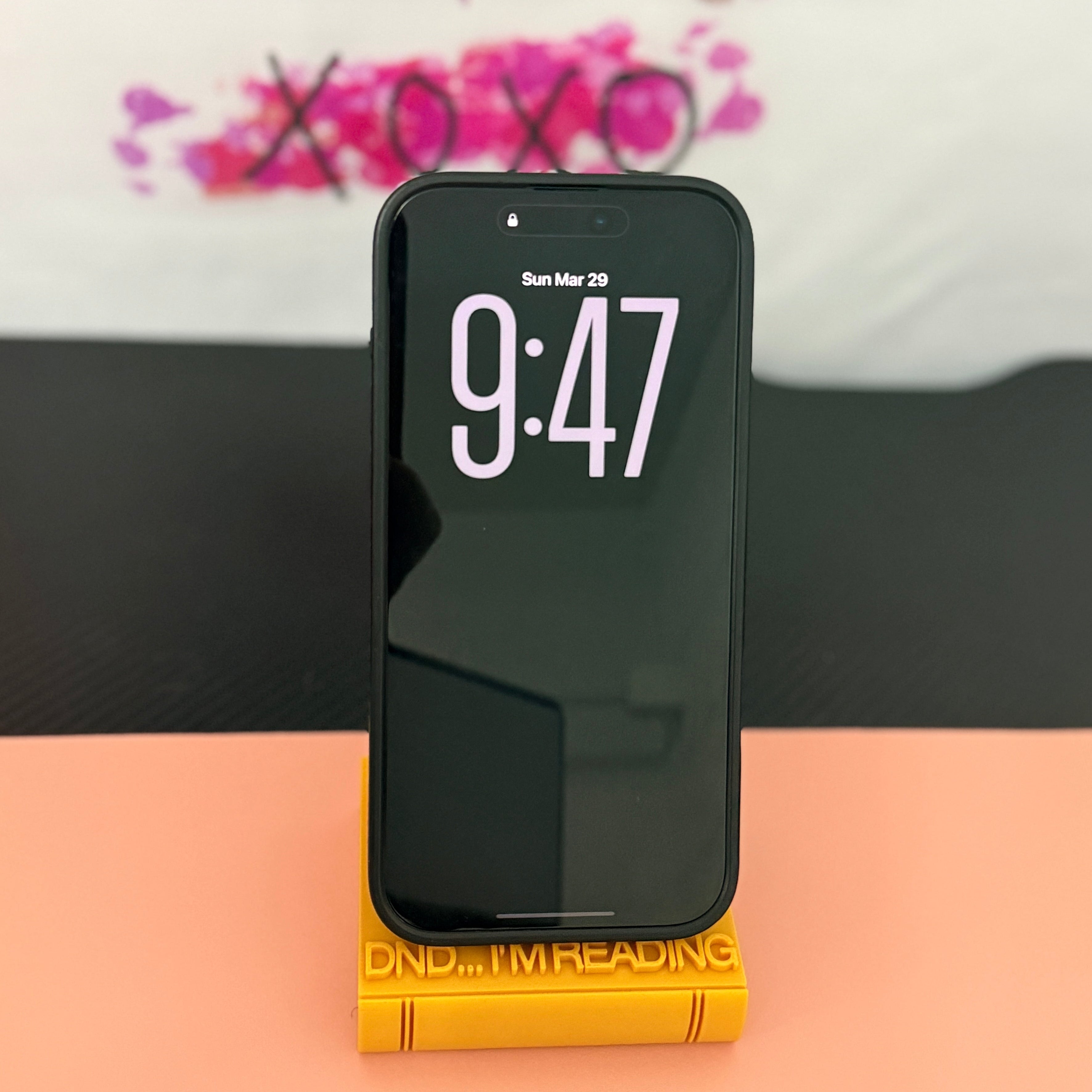 Kindle & Phone Stand | DND... I'm Reading