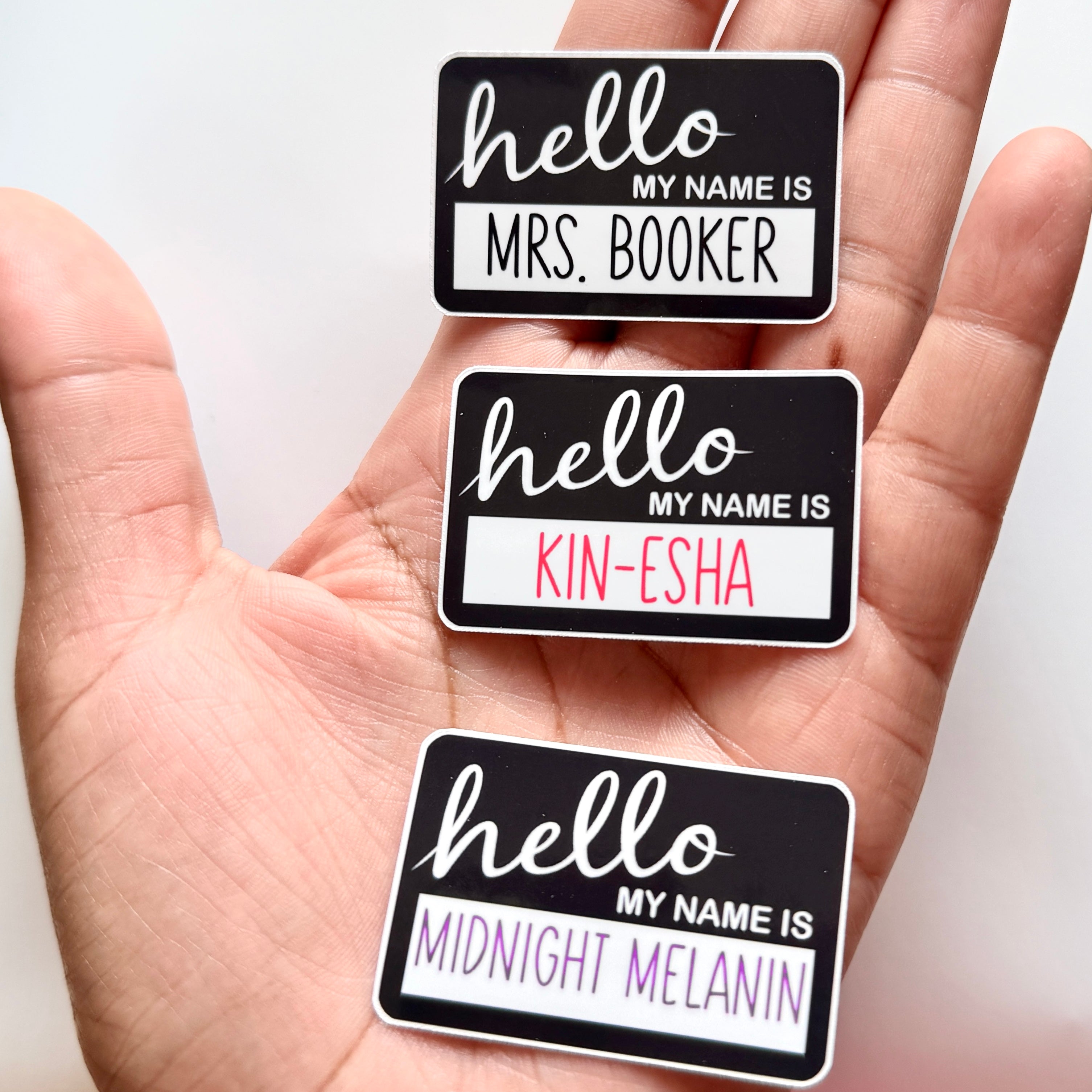 Kindle Name Stickers
